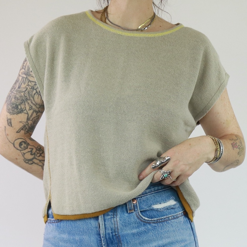 Gudrun Sjoden - 10 COLORS - Knit Sleeveless Top - Size Small